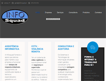 Tablet Screenshot of infosquad.pt